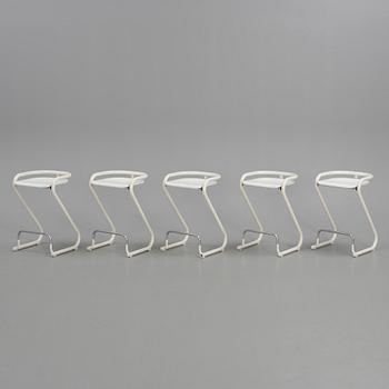 BARSTOLAR, 5 st, "S70-3", Börge Lindau och Bo Lindekrantz, Lammhults.