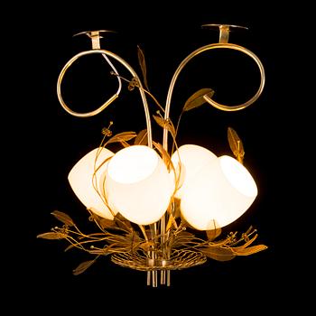 A mid 20th century chandelier for Taito, Finland.