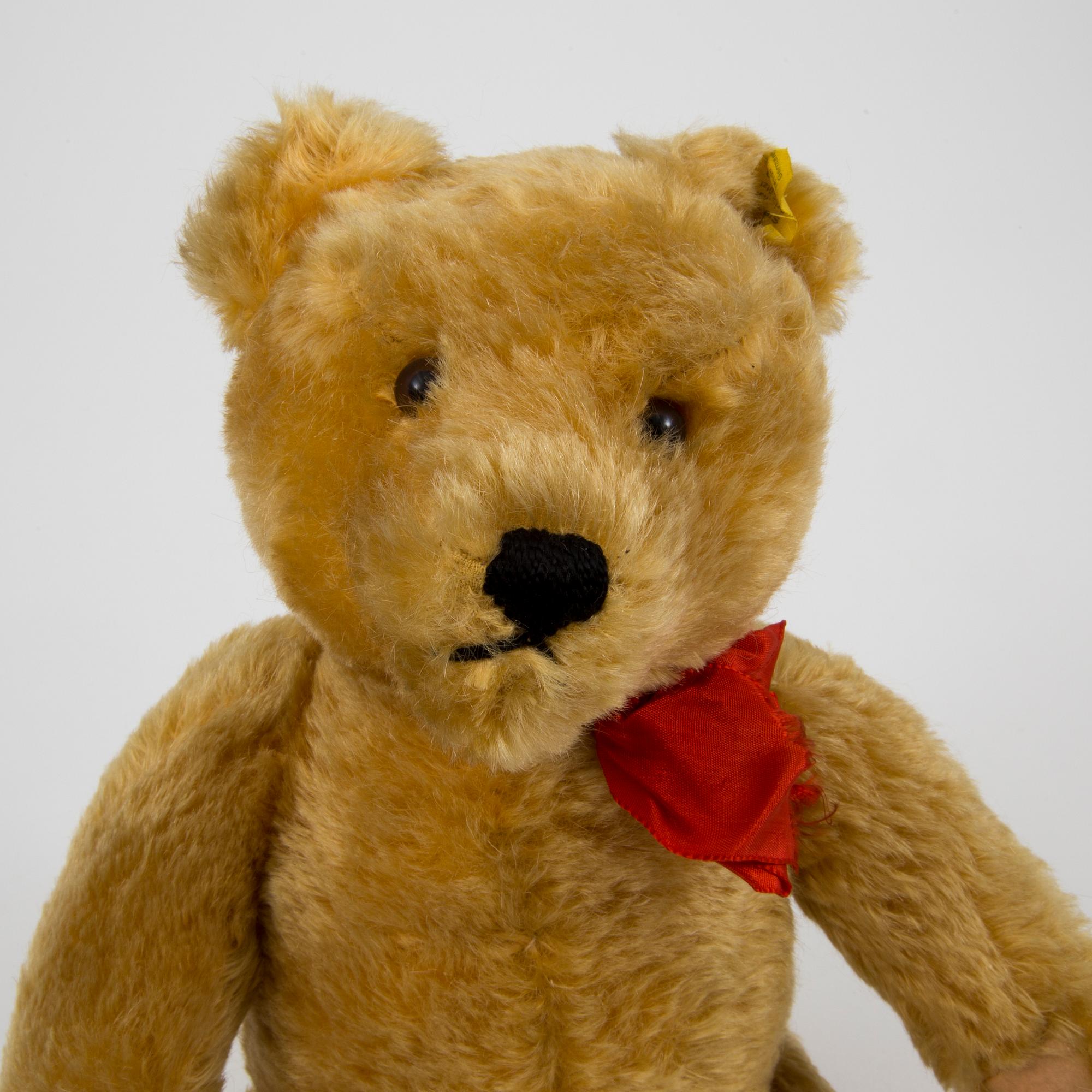 シュタイフ　US ZONE GERMANY 　布タグ　1940年 steiff シュタイフ US ZONE GERMANY 布タグ 1940年 steiff ビンテージ