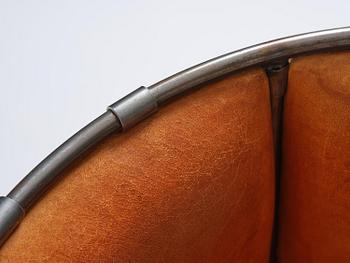 Mats Theselius, an "Älgskinnsfåtöljen" armchair, ed. 230/360, Källemo, Värnamo, post 1991.