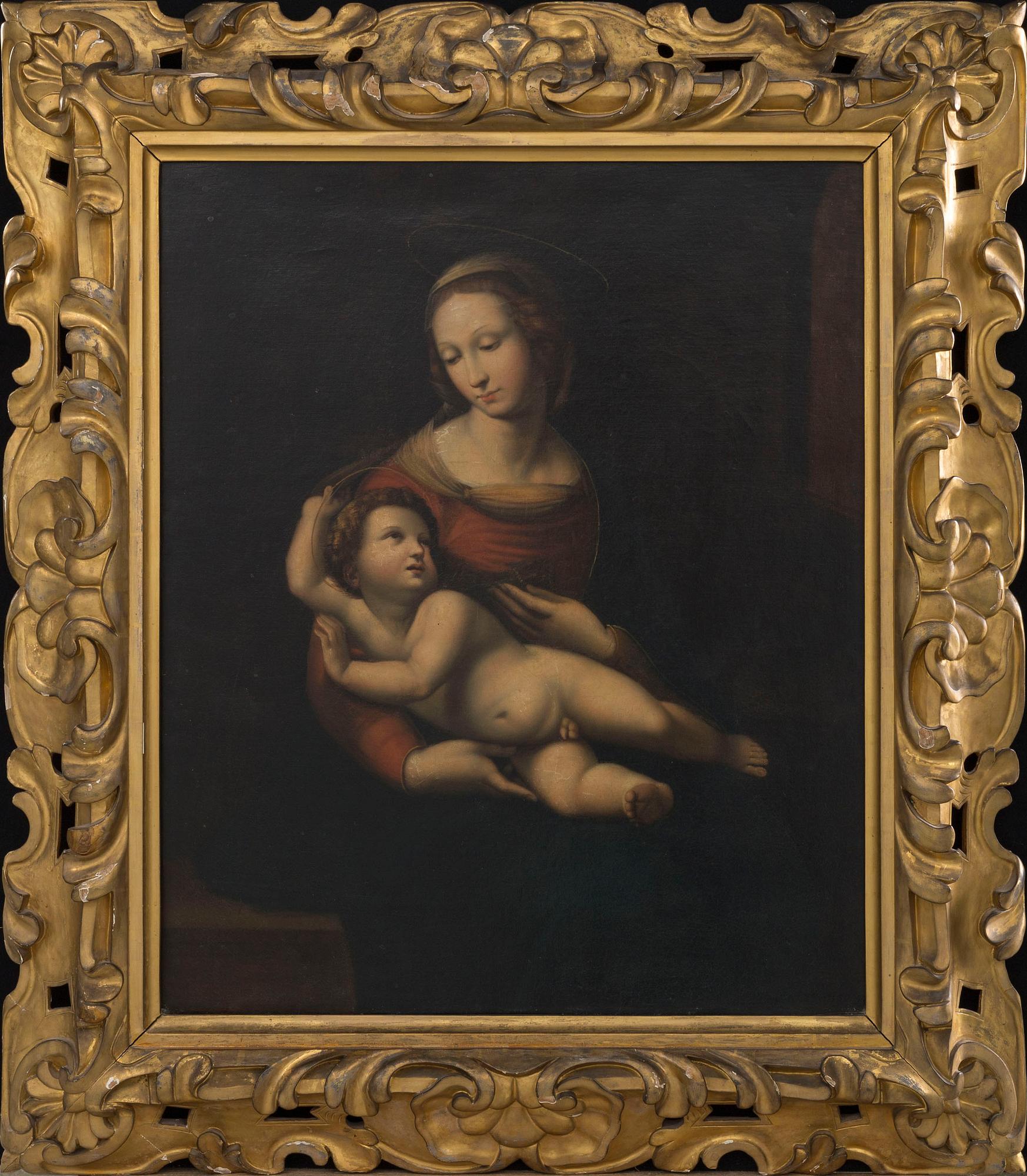 RAPHAEL / RAFFAELLO SANZIO da URBINO, after, oil on canvas, 19th cenury.