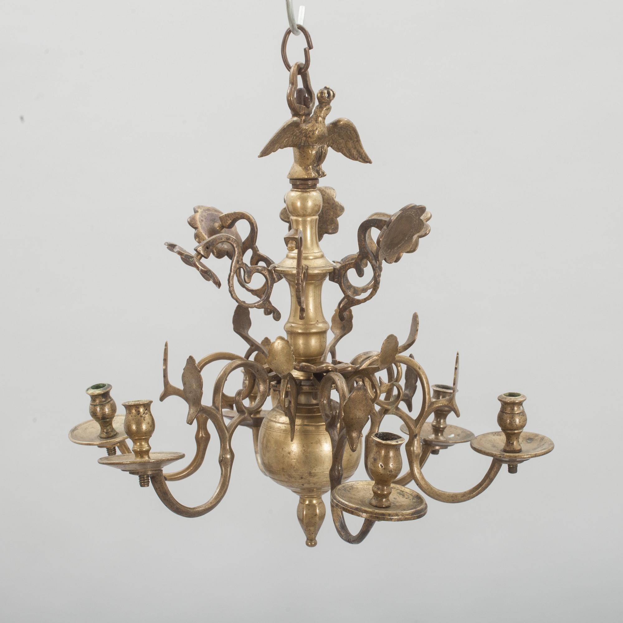 MALMKRONA, barockstil, 1800-tal.
