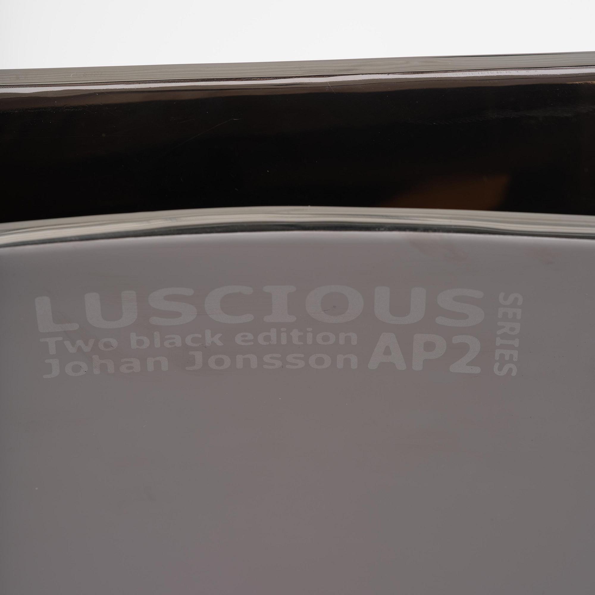 Johan Jonsson, a "Luscious Two" (Black Edition) coffee table/sculpture, ed. 6 + 2 AP, executed 2013-2014.