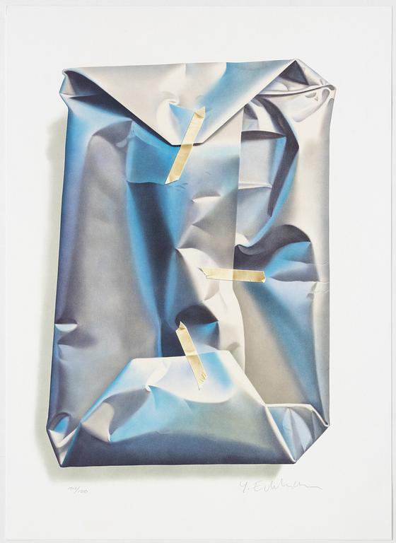 Yrjö Edelmann, "Packed blue and grey heaven".