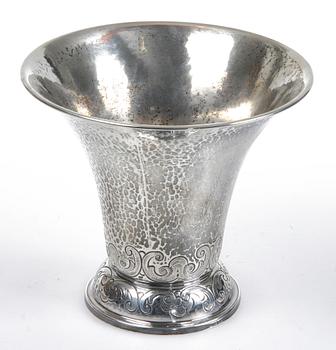 SKÅL, silver, K. Anderson, 1927. Vikt ca 362 gr.