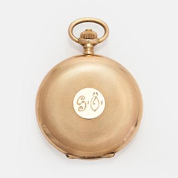 International Watch Co. (IWC),  fickur, 31,5 mm, 14K guld, ankargång, plexiglas.