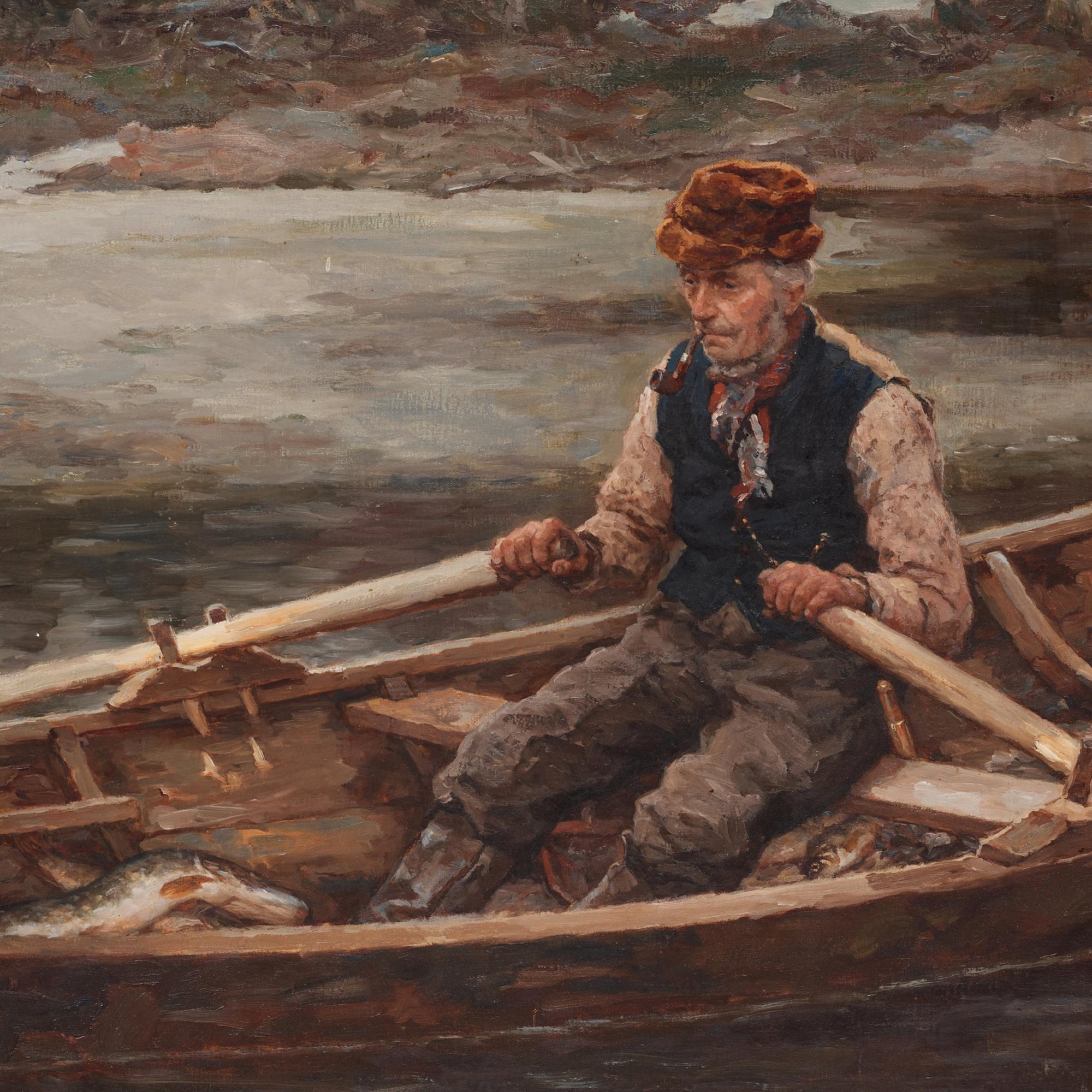 Jahn Ekenaes, Family fishing.