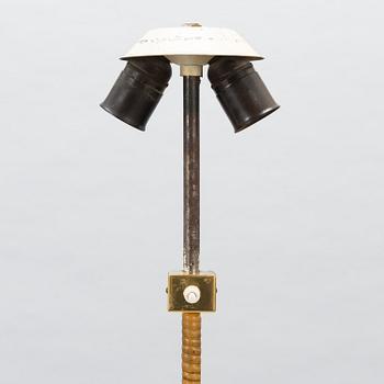 PAAVO TYNELL, A mid-20th century floor lamp for Taito, Finland.