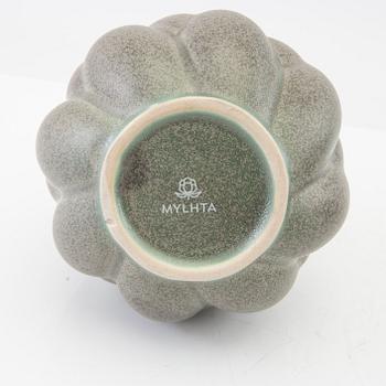 Lisa Hilland, vases 4 pcs "Eda" for Myltha, 21st century glazed stoneware.
