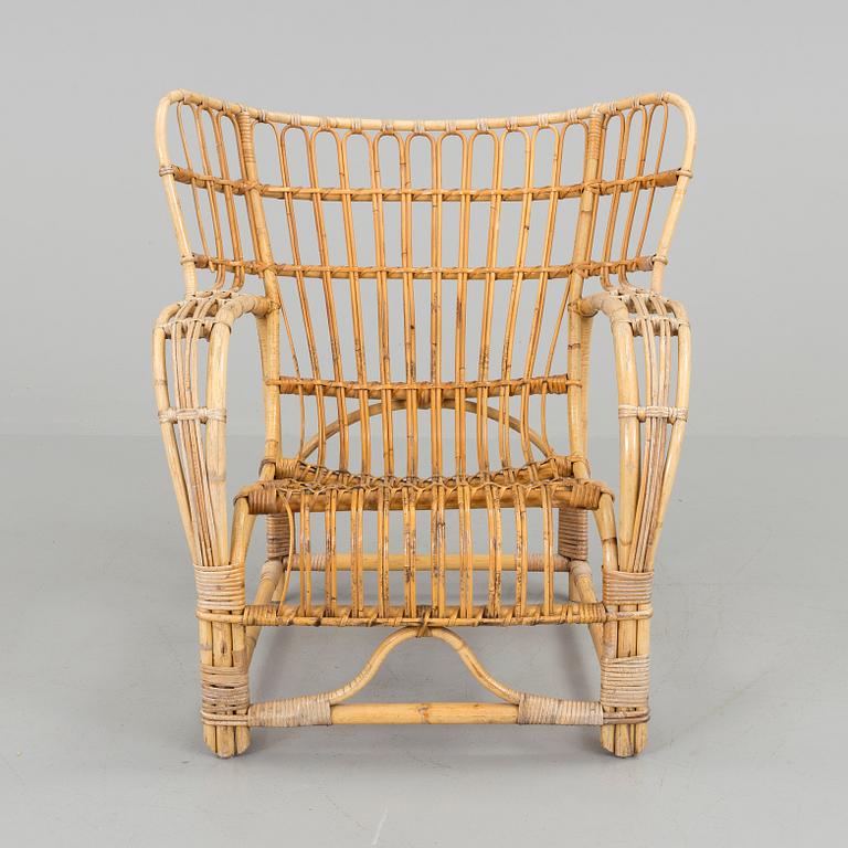 A cane chair presumably by Viggo Boesen och formgiven 1936.