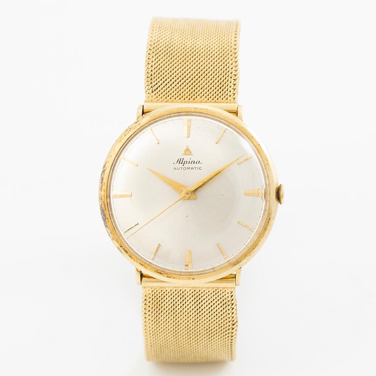 Alpina, wristwatch, 34 mm.