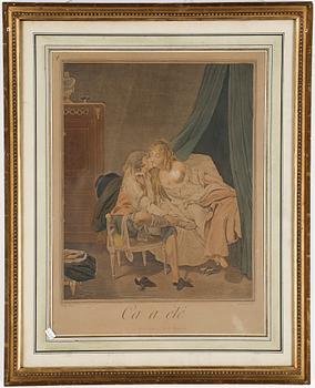 OKÄND KONSTNÄR, ett par gravyrer, sannolikt 1800-tal.