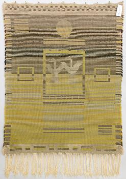 Toini Nyström, malli  ryijy, Suomen käsityön ystävät. 1930-luku. Noin 137x106 cm.