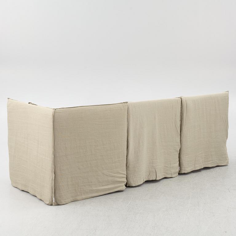 Paola Navone, modulsoffa, 3 detal, "Ghost", Gervasoni, Italien, 2000-tal.