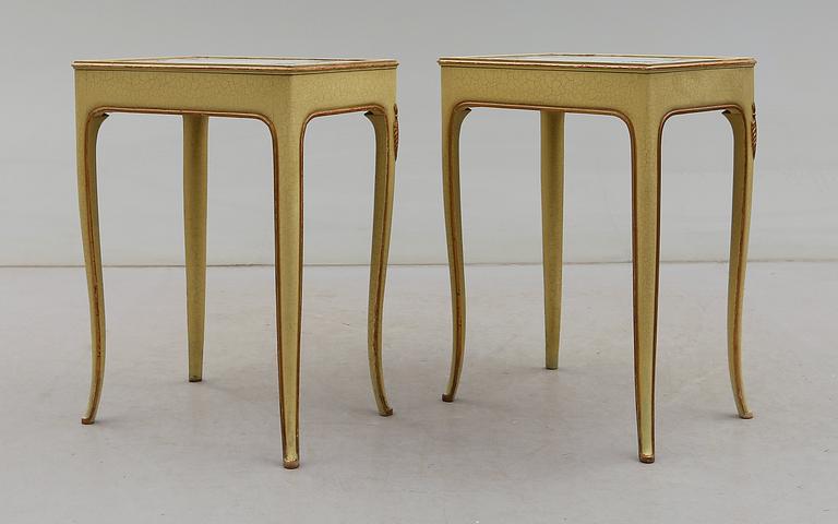 BORD, 2 st, "Du Barry", Axel Einar Hjorth, Nordiska Kompaniet, ca 1929.