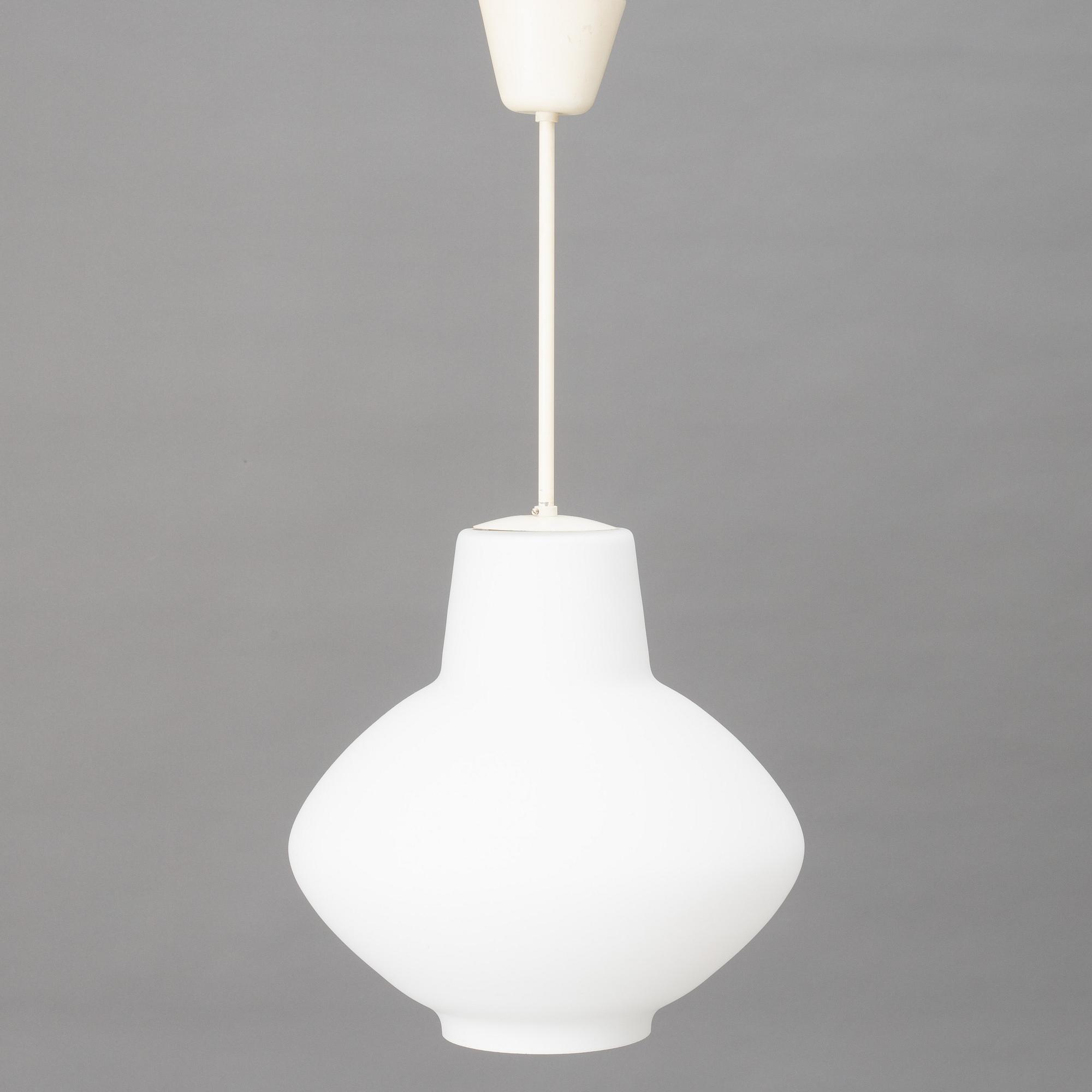 Harald Notini, a ceiling lamp model "12126", Arvid Böhlmarks Lampfabrik, Stockholm, 1950s-60s.