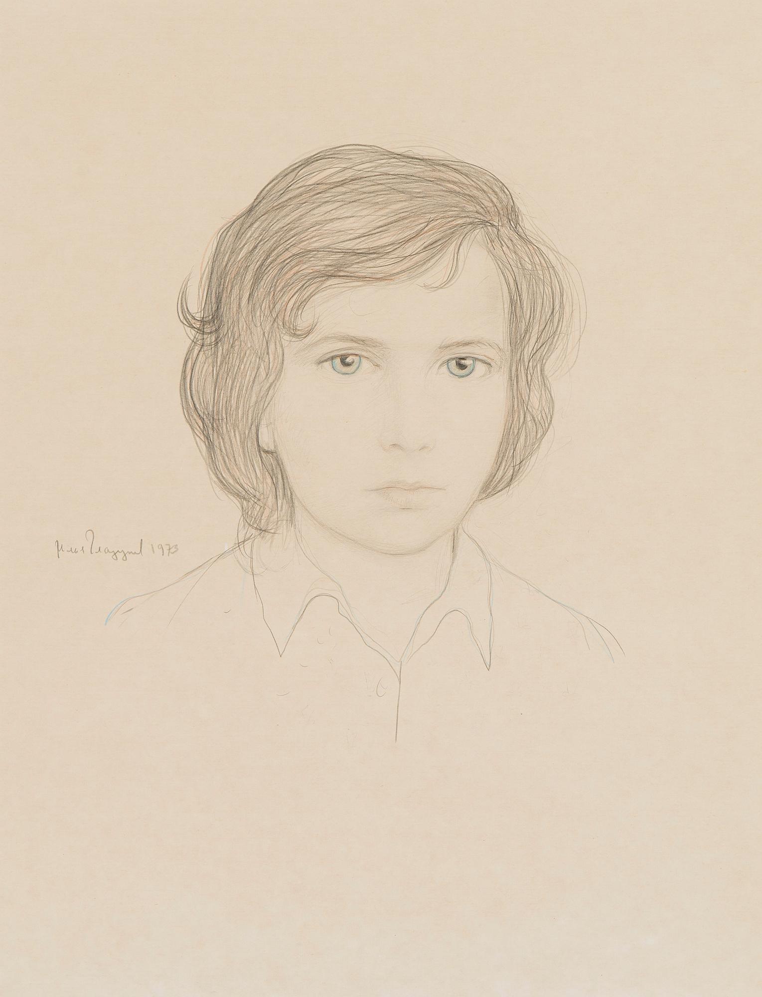 Ilja Glazunov, Pojan muotokuva.