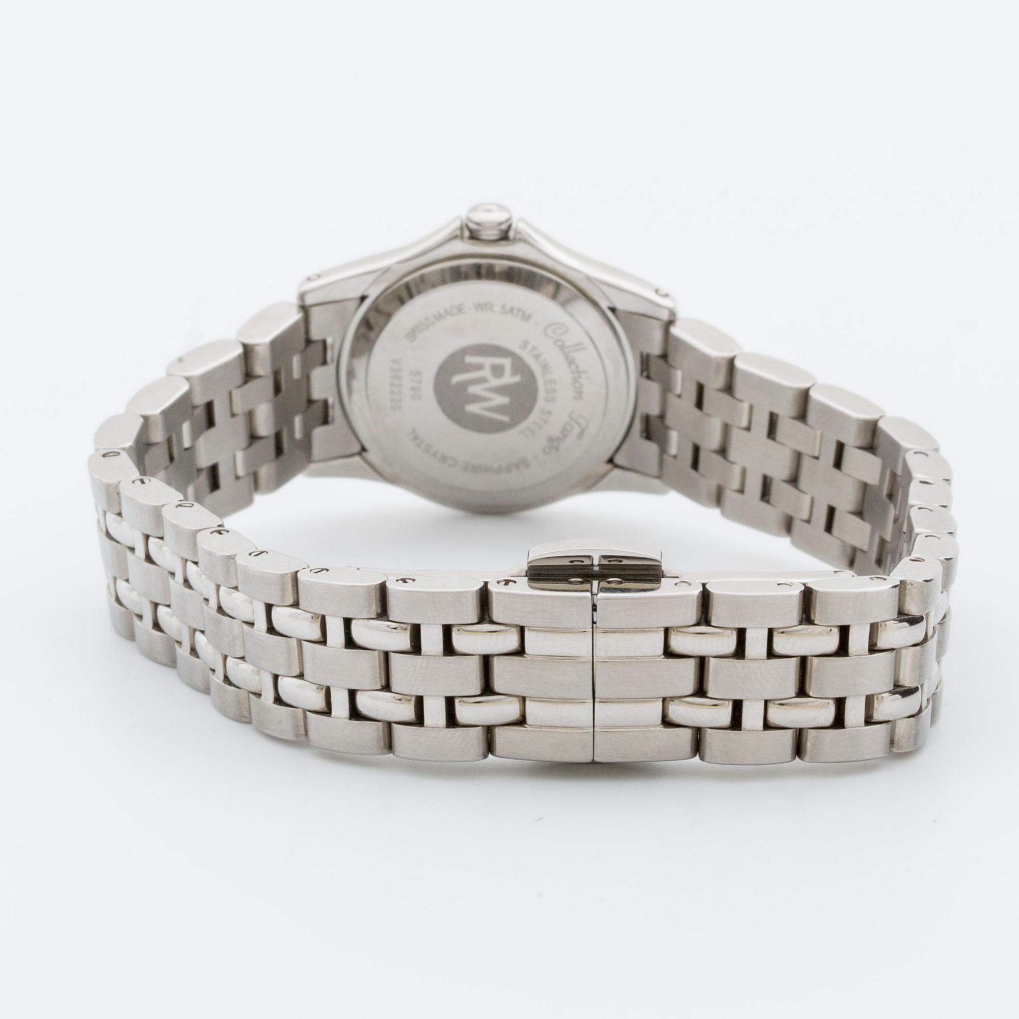 WRISTWATCH, RAYMOND WEIL, Tango collection, stainless steel w 8/8 cut diamonds approximately 0,37 ct, 25 mm.