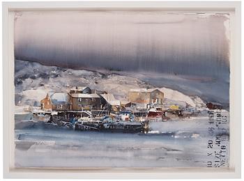 Lars Lerin, "Lofoten".