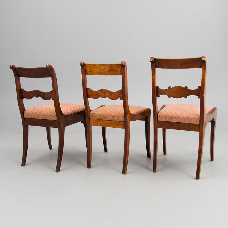 Ten similar Finnish mid-19th Century chairs.