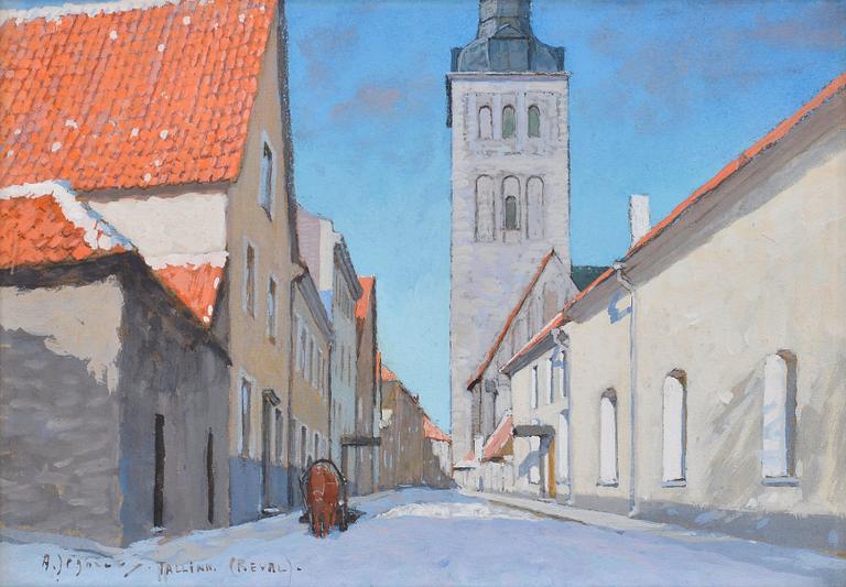 Andrei Afanasevich Jegorov, STADSBILD, TALLINN (REVAL).