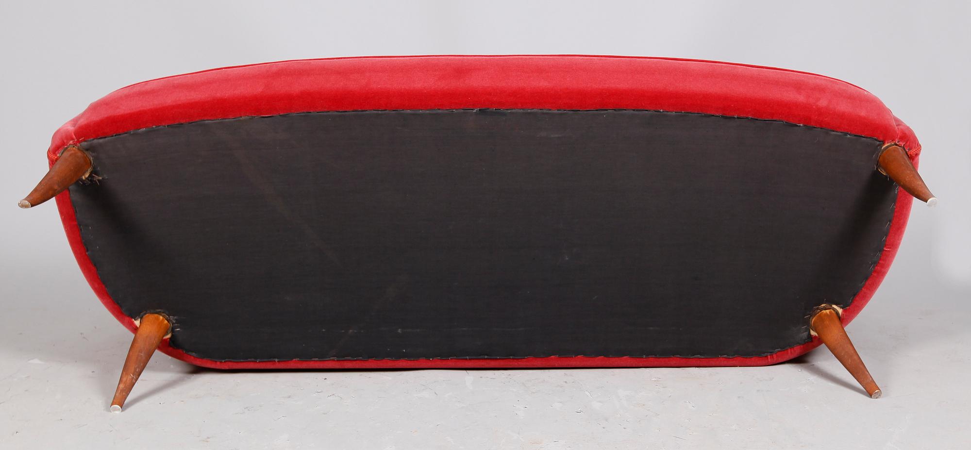 SOFFA, "Lilla paradiset", Kerstin Hörlin-Holmquist, ur NK:s Triva serie "Paradiset", formgiven 1958.