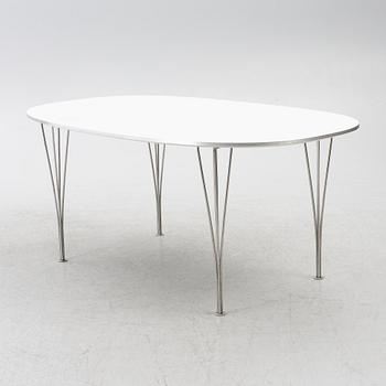 Bruno Mathsson & Piet Hein, a "Superellips" dining table, Fritz Hansen, Denmark, 2007.