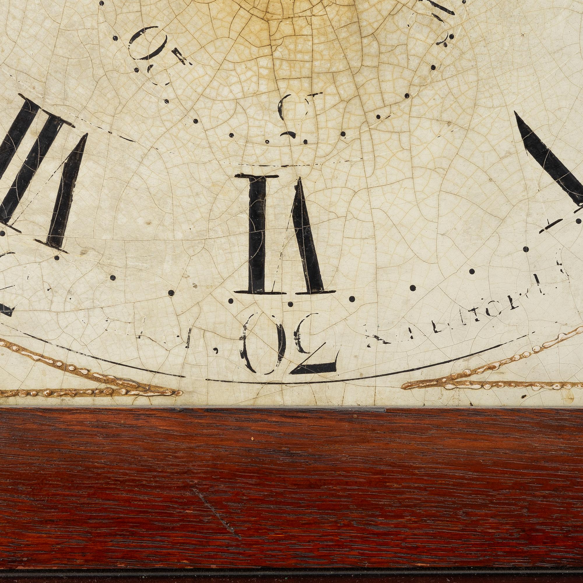 Grandfather clock, 18th-19th Century.