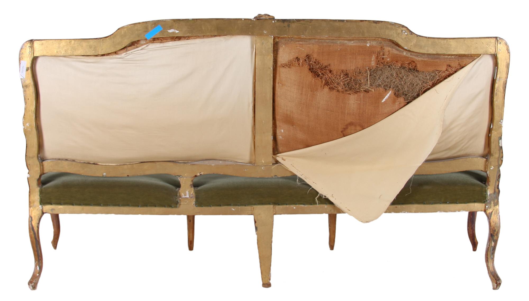 SOFFA. Louis XV, Frankrike 1700-tal.