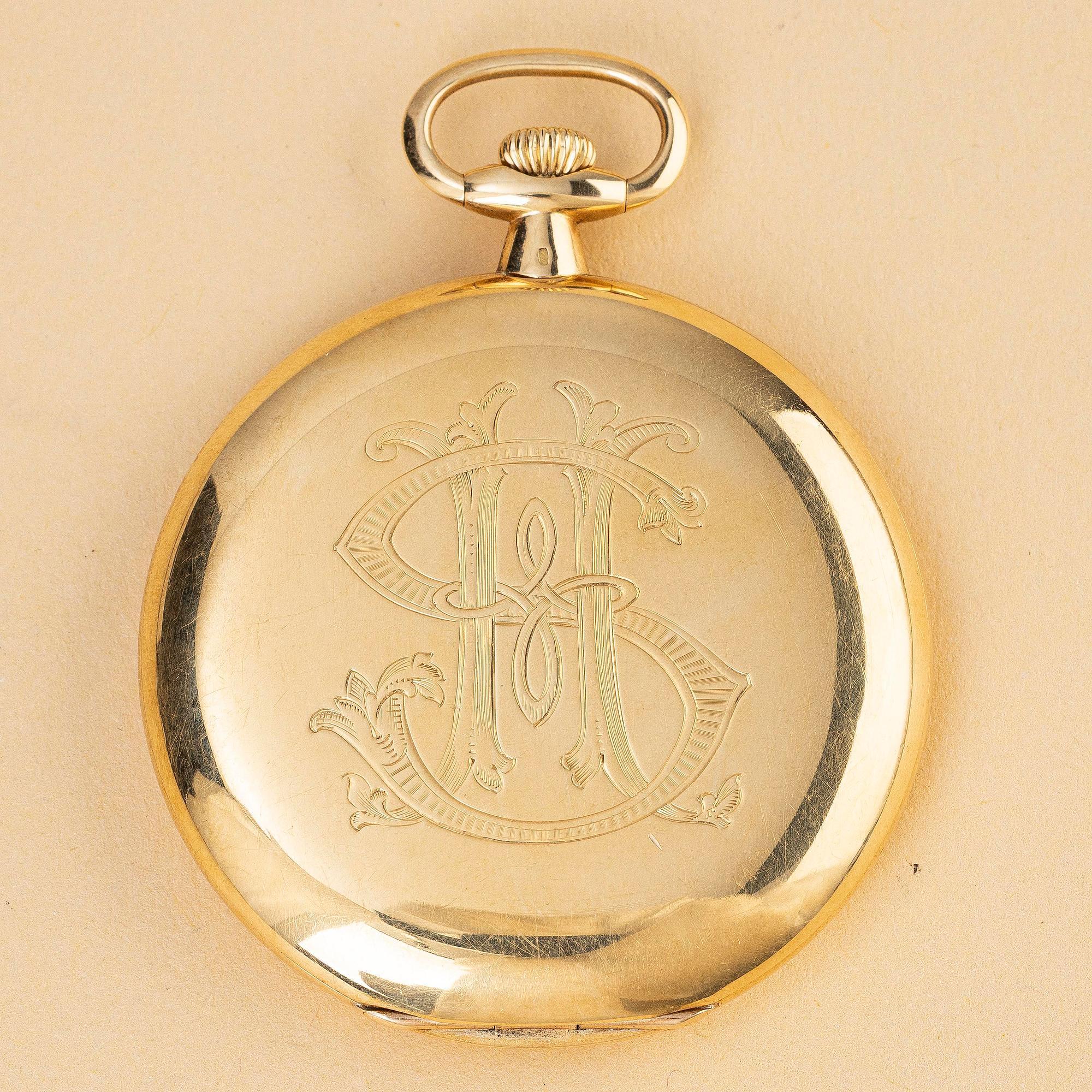 Patek Philippe & Cie, savonett, ca 1915.