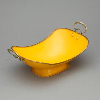 BRÖDKORG, lackerad plåt, empire, 1800-talets första hälft.