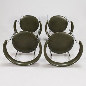 Jan Lunde Knudsen, Four 1960's armchairs for Karl Sørlie & sønner.
