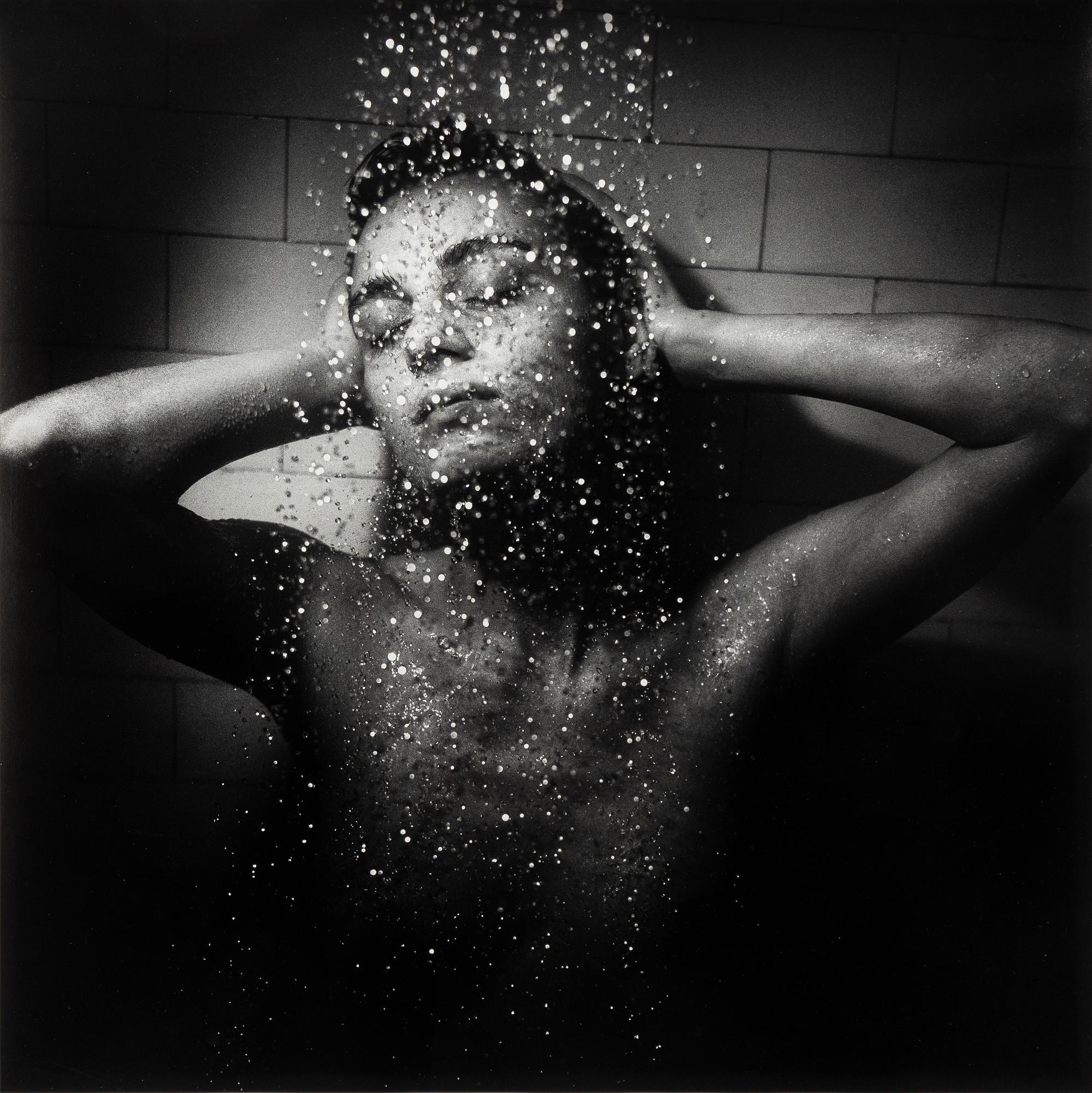 Robert Zuckerman, "Bianca Magic Shower, NYC".