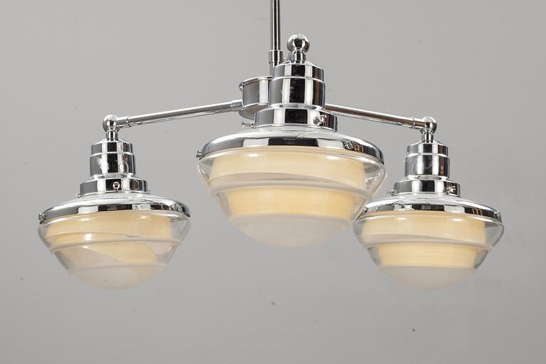 TAKLAMPA, Art deco-stil.