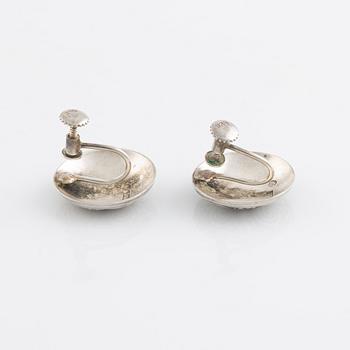 Kalevala Koru, collier "Paradis", and a pair of earrings, "Hannunvaakuna", silver, Finland,