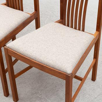 Chairs 4 pcs Carpenter master Johansson Markaryd, 2000s.