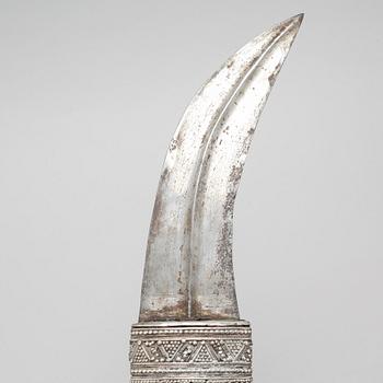 Two arabian knifes, so called jambiyas, 20th century.