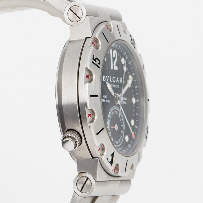 BVLGARI, Scuba GMT, armbandsur, 39 mm.