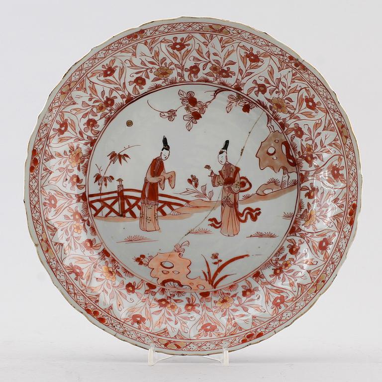 SKÅLFAT, porslin, Kina, Kangxi 1622-1722.