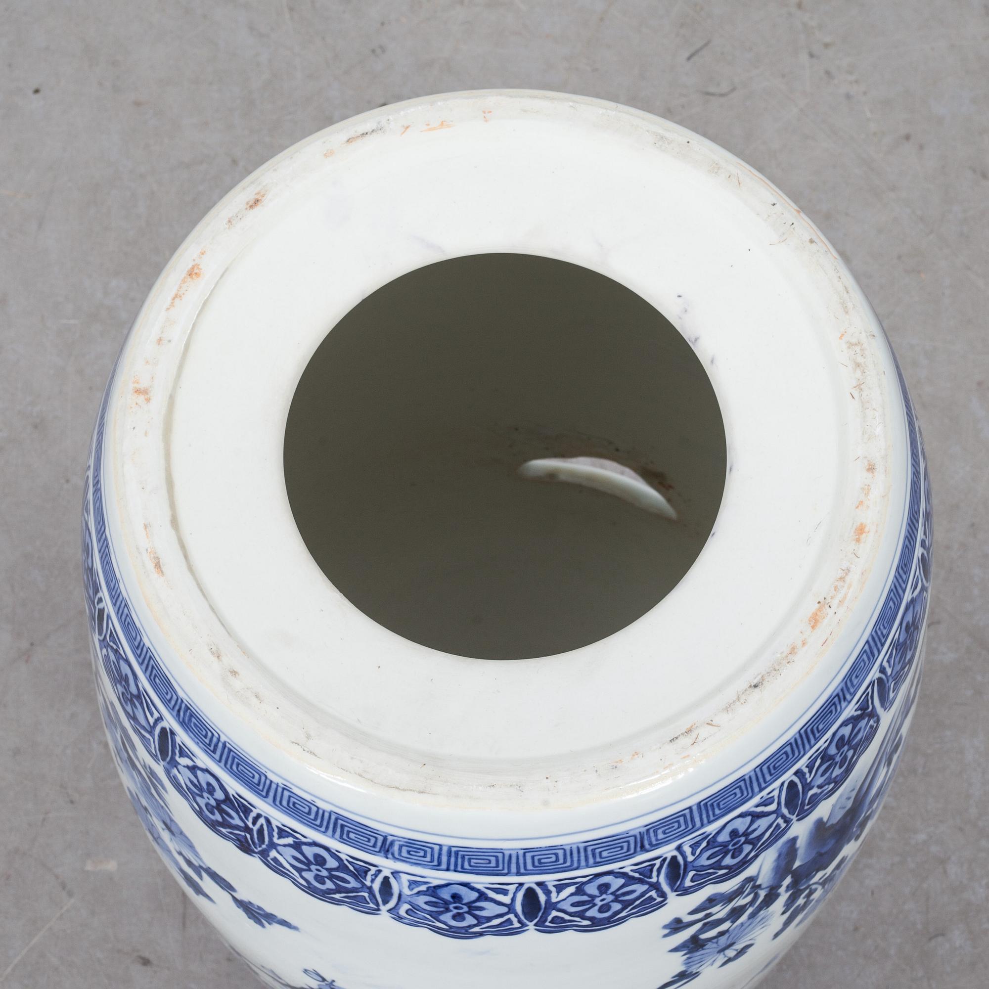 TRÄDGÅRDSPALL, porslin, Kina, 1900-tal.