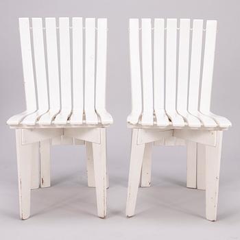Alvar Aalto, Trädgårdsmöblemang, 5 delar, "Aurinko-serien", Artek 1900-talets.