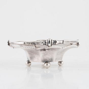 Skål med grepe, silver, Smolensk 1865, oidentifierad mästare.
