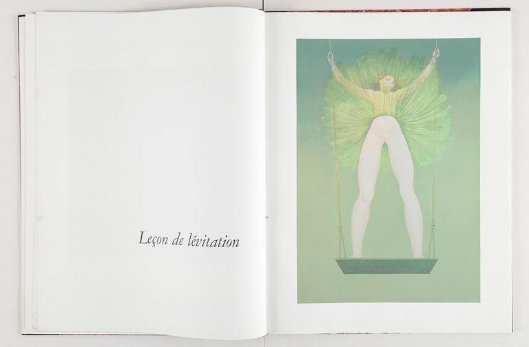 LEONOR FINI, "Les leçons", mapp med serigrafier, Editions du Tamanoir, Paris, 1976, signerad och numrerad 51/175.