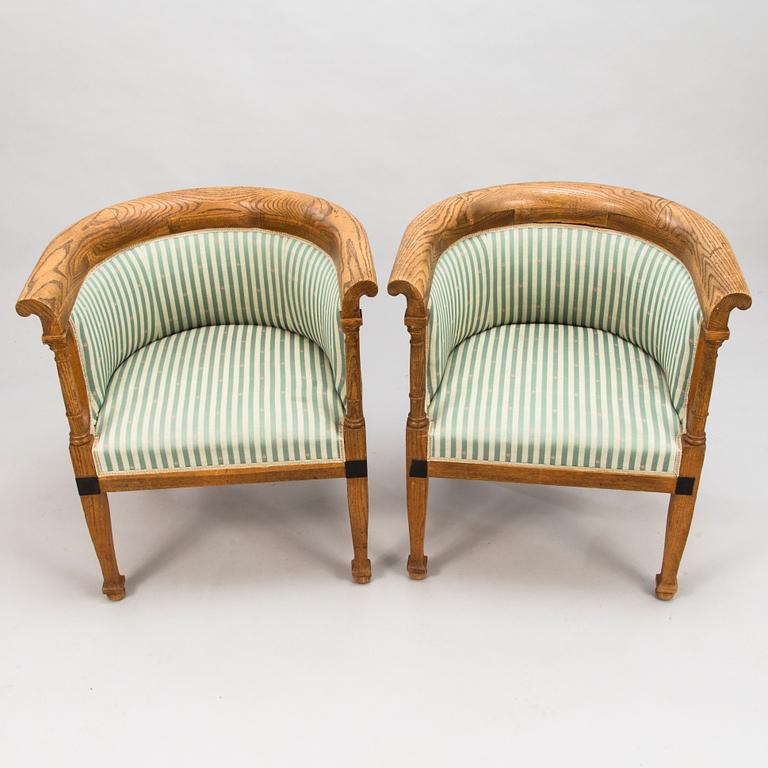 A 1920's 5-piece sofa suite.