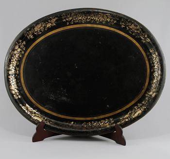 BRICKA, plåt, 1800-tal.
