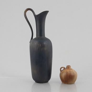 Gunnar Nylund, five pieces of stoneware, Rörstrand, Sweden.