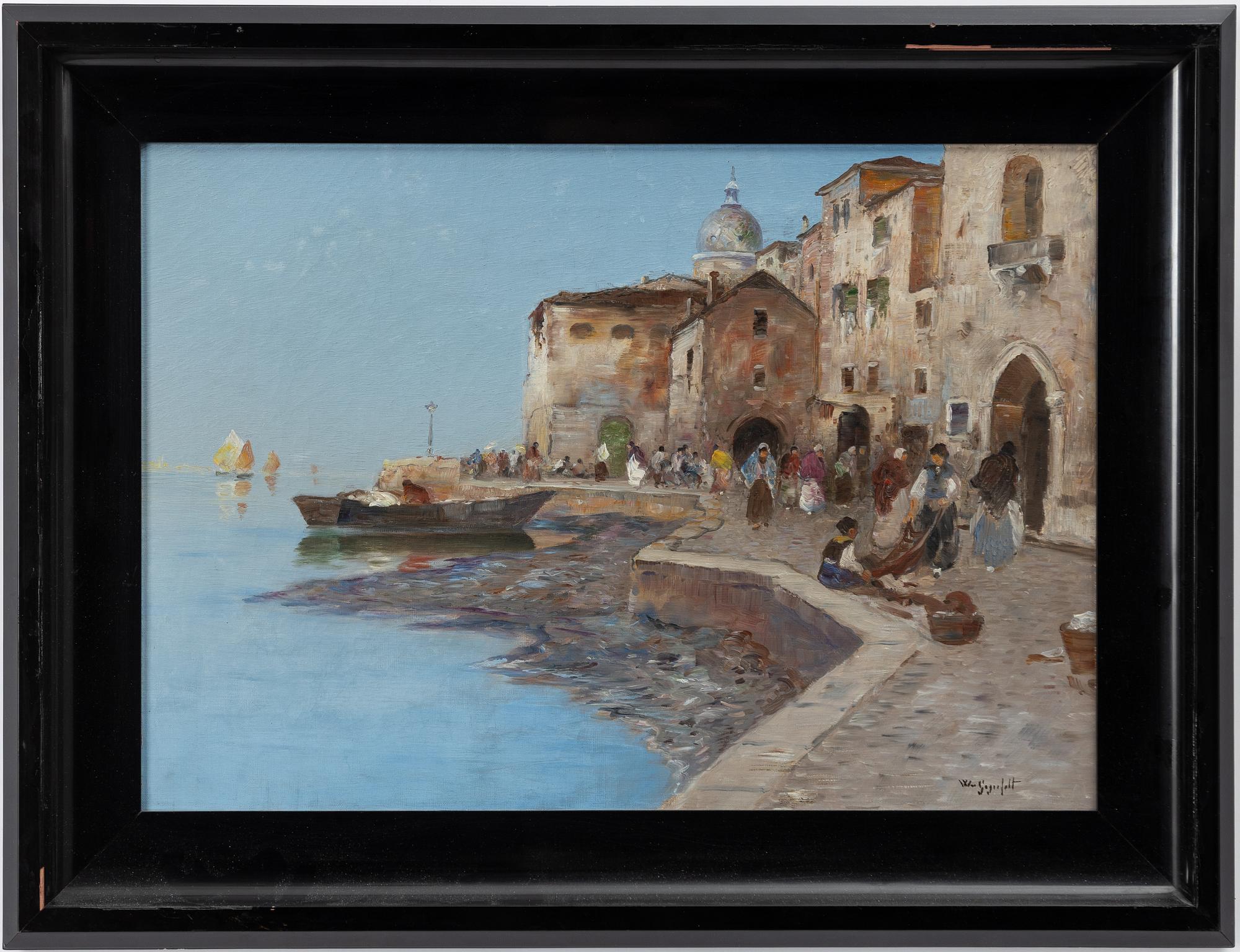 Wilhelm von Gegerfelt, Motif from Venice.