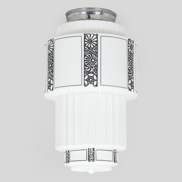 Taklampa, Art Deco, USA 1920/30-tal.
