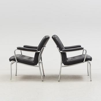 FÅTÖLJER, ett par, NKR, Tranås, 1980-tal.