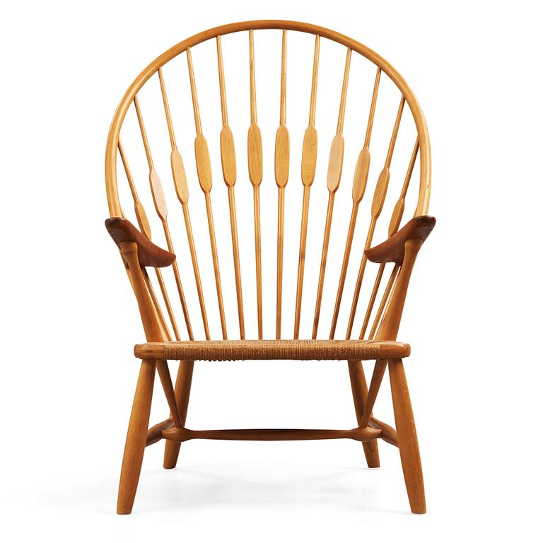 Hans J. Wegner, "Påfågelstolen/ Peacock chair", Johannes Hansen, Danmark, 1950-tal.